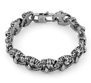 Stainless Steel Reptile Claw Marina Chain Bracelet