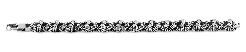 Stainless Steel Reptile Claw Marina Chain Bracelet
