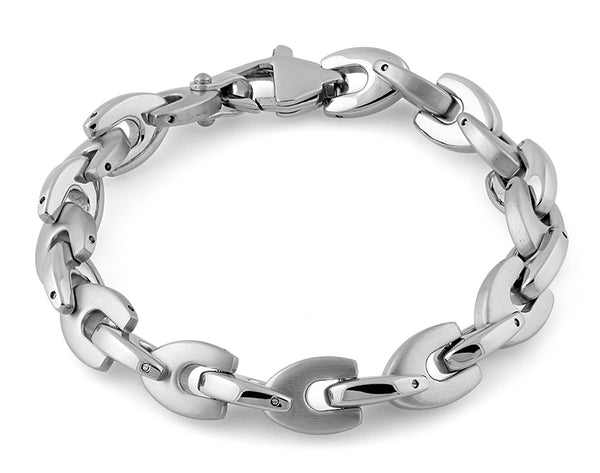 Stainless Steel U Link Bracelet