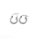 Sterling Silver 2.5MM x 14MM Loop Earrings