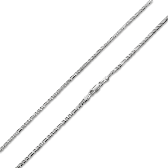 Sterling Silver Figaro Chain 2.2mm