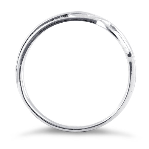 Sterling Silver Abstract Circles Ring