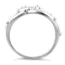 Sterling Silver Abstract Ring