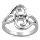 Sterling Silver Abstract Vines Ring