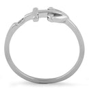 Sterling Silver Anchor Ring