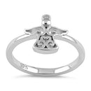 Sterling Silver Angel Ring