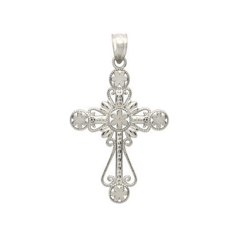 Sterling Silver Antique Cross Pendant