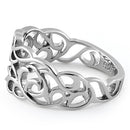 Sterling Silver Autumn Leaves in the Wind Ring