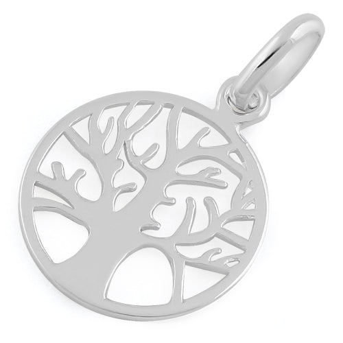 Sterling Silver Autumn Tree of Life Pendant