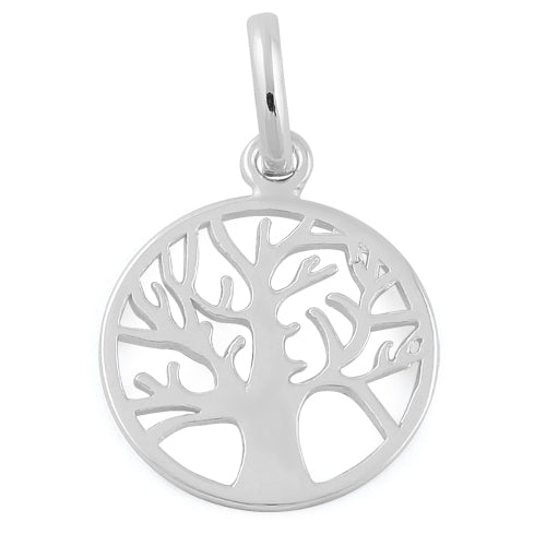 Sterling Silver Autumn Tree of Life Pendant