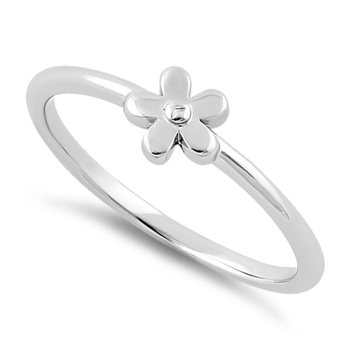 Sterling Silver Baby Flower Ring