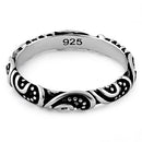 Sterling Silver Bali Band Ring