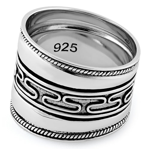 Sterling Silver Bali Design Ring