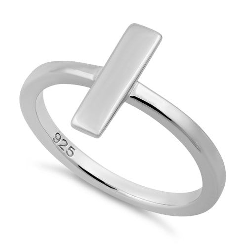 Sterling Silver Bar Ring