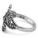 Sterling Silver Beads Flower Ring