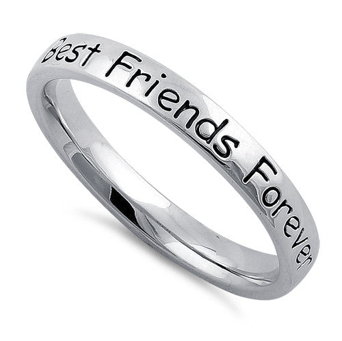 Sterling Silver "Best Friends Forever" Ring