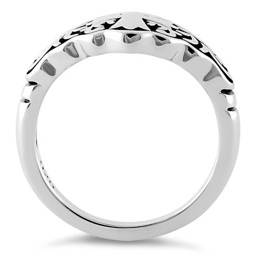 Sterling Silver Bold Cross Ring