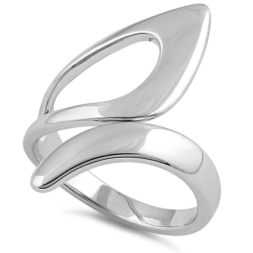 Sterling Silver Bold Unqiue Shapes Ring