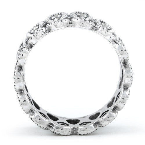 Marcasite eternity rings clearance