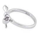Sterling Silver Bow Ring