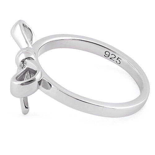 Sterling Silver Bow Ring Wholesale Silver Rings for Sale