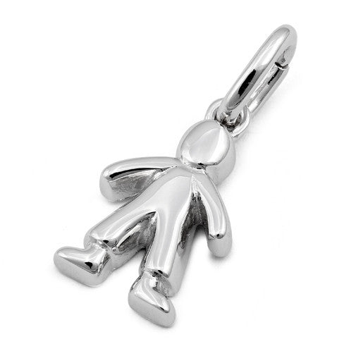 Sterling Silver Boy Pendant