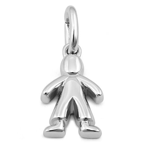 Sterling Silver Boy Pendant