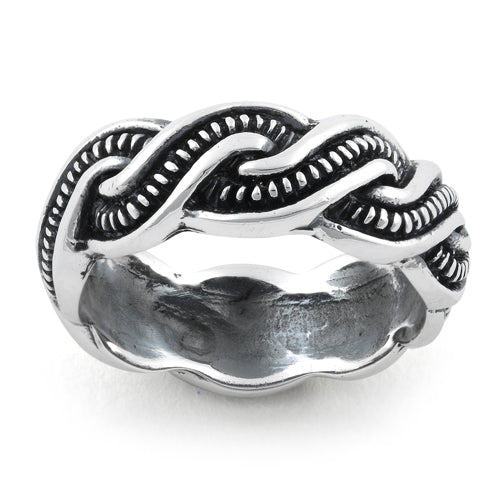 Sterling Silver Braid Ring