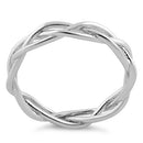 Sterling Silver Braided Ring