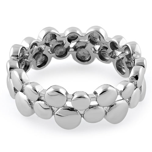 Sterling Silver Bubbles Ring