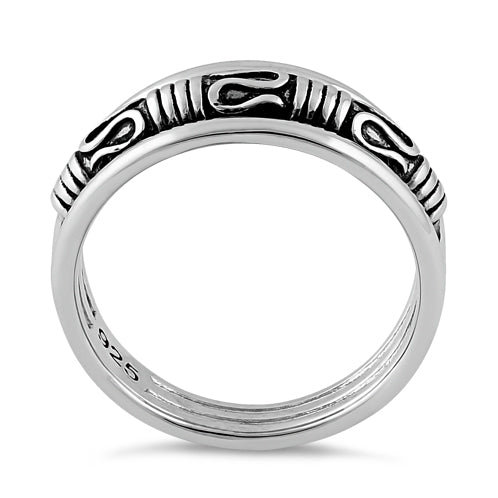 Sterling Silver Byzantine Ring