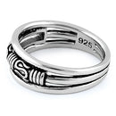 Sterling Silver Byzantine Ring
