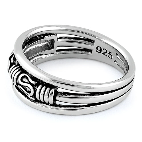 Sterling Silver Byzantine Ring