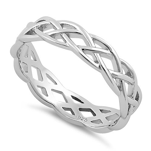 Sterling Silver Celtic Band Ring