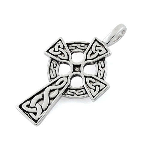 Sterling Silver Celtic Cross Pendant