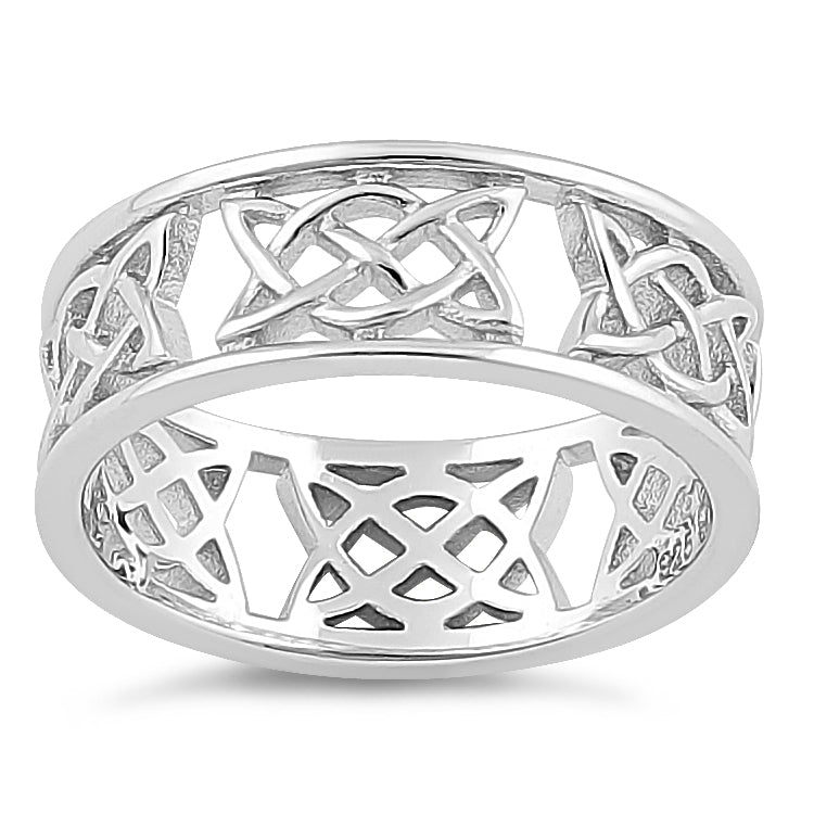 Sterling Silver Celtic Style Ring