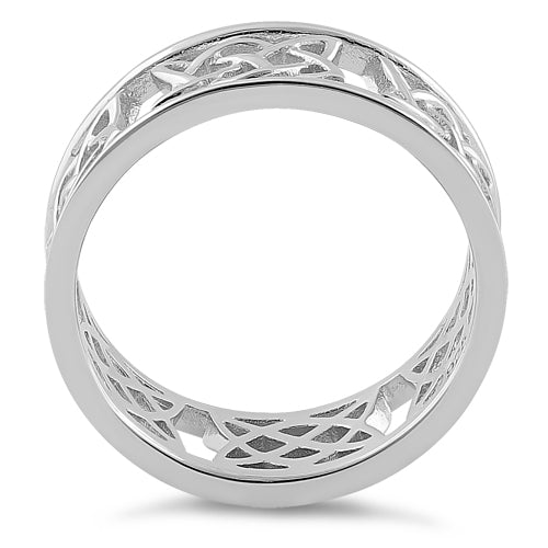 Sterling Silver Celtic Style Ring