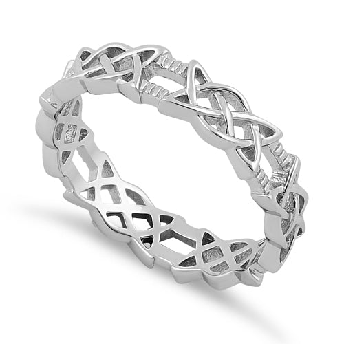 Sterling Silver Celtic Style Ring