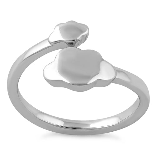 Sterling Silver Clouds Ring