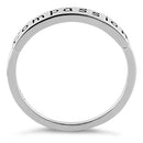 Sterling Silver "Compassion" Ring