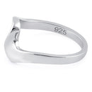 Sterling Silver Contort Ring