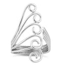 Sterling Silver Crashing Waves Ring