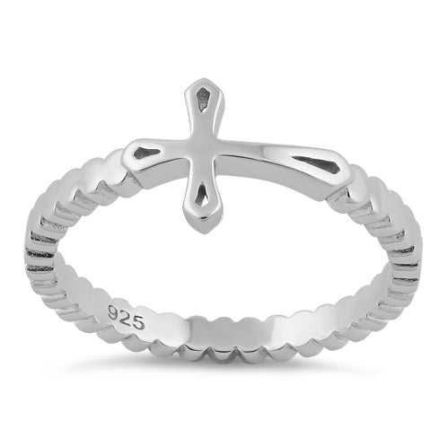 Sterling Silver Cross Ring