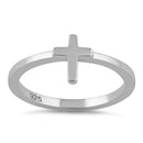 Sterling Silver Cross Ring