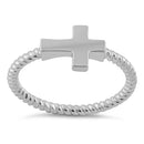 Sterling Silver Cross Ring