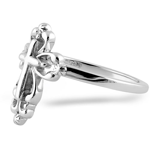 Sterling Silver Cross Ring