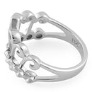 Sterling Silver Crown Ring