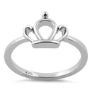 Sterling Silver Crown Ring