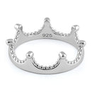 Sterling Silver Crown Ring