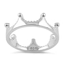 Sterling Silver Crown Ring